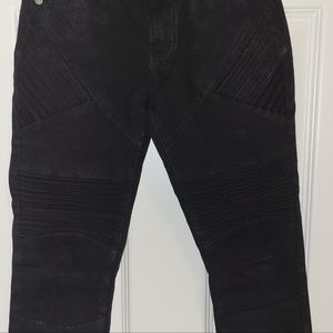Boy's Textured Straight Leg Jeans